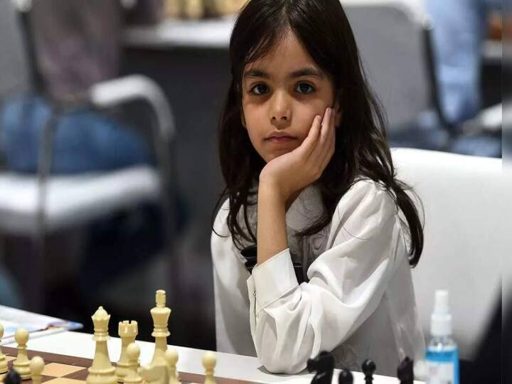 Randa Sedar 8-year-old From Palestine Is The Youngest Participant in Chess Olympiad Chess Olympiad 2022 : 