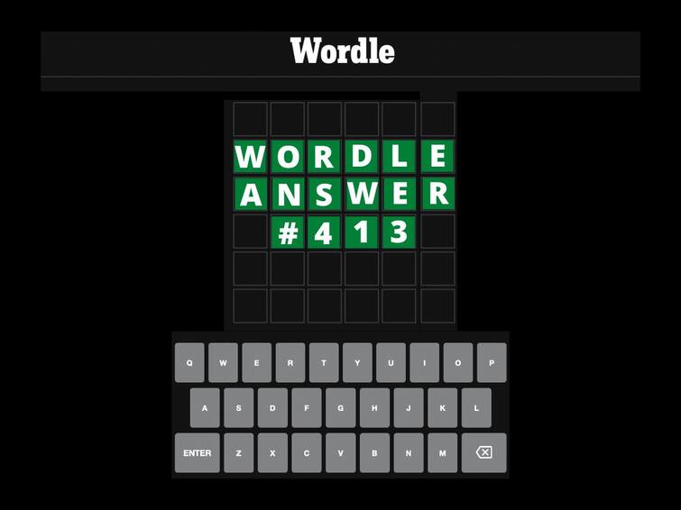 Wordle 413 Answer, August 6: Check Out Hints And Clues To Solve Today's Wordle Puzzle