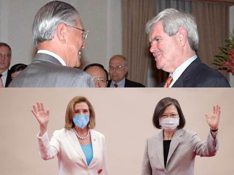 US House Speaker Newt Gingrich's 1997 Taiwan Visit & Nancy Pelosi's Trip — Know Beijing's Response Then & Now