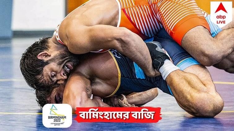 CWG 2022: Wrestler Bajrang Punia enters freestyle 65kg semifinal after defeating Jean Guyliane Joris Bandou of Mauritius Bajrang Punia: প্যাঁচে ফের ধরাশায়ী প্রতিপক্ষ, কুস্তির সেমিফাইনালে বজরঙ্গ