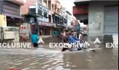 સુરેંદ્રનગર જિલ્લામાં ધોધમાર વરસાદ, નીચાણવાળા વિસ્તારોમાં પાણી ભરાયા