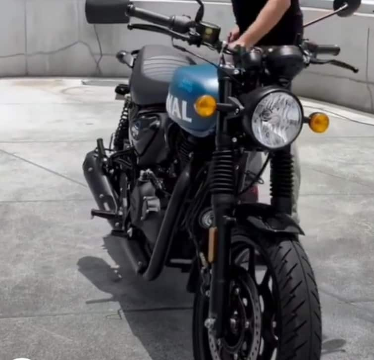 Royal Enfield Hunter 350- here are first images and details Royal Enfield Hunter 350: প্রকাশ্যে এল রয়্যাল এনফিল্ড হান্টার, কী দেওয়া হয়েছে বাইকে ?