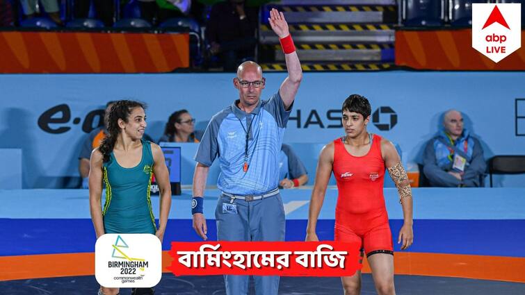 CWG 2022: Indian wrestler Anshu Malik settles for silver after losing to Nigeria's Folasade Adekuoroye in 57kg final Anshu Malik: কুস্তির ফাইনালে হেরে রুপোতেই সন্তুষ্ট থাকতে হল অংশু মালিককে