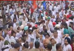 Congress protest: Water cannons used on protestors in Chandigarh | ABP News