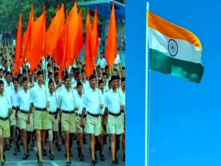 BJP says RSS full of patriotism slams critics for tricolour display swipe BJP Defends RSS : ஆர்.எஸ்.எஸ் இயக்கத்துக்கு தேசப்பற்று அதிகம்.. ராகுல் காந்தியின் குற்றச்சாட்டுக்கு பதிலளித்த பாஜக..