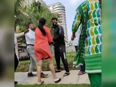 BJP Leader Shrikant Tyagi Caught On Camera 'Assaulting' Woman In Noida Housing Society, Booked