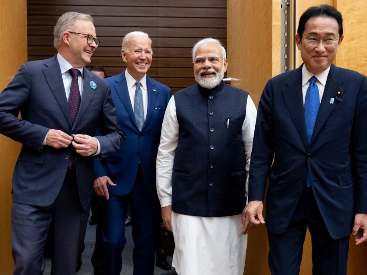PM Modi with Joe Biden, Fumio Kishida, Anthony Albanese during Quad Summit in Tokyo in May 2022 | AFP