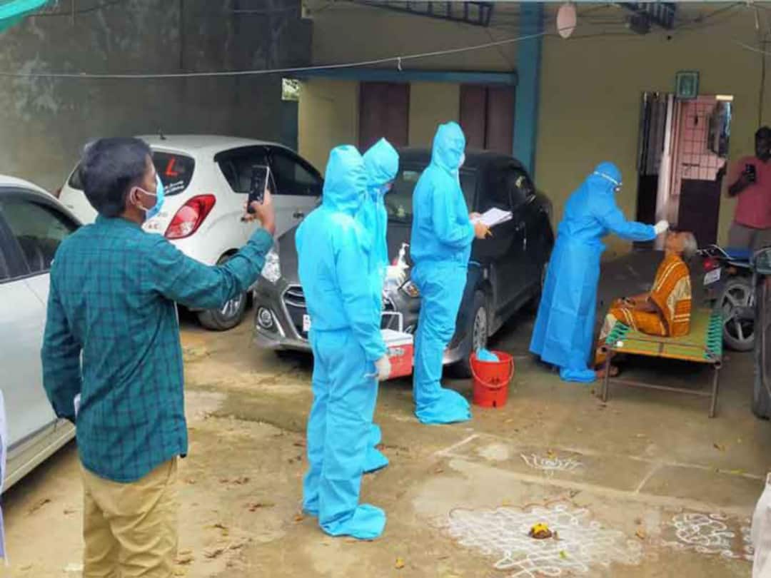 Covid 19 Update in thiruvannamalai Today 14, coronavirus active case 56 , death rate 0, recovery rate 20, vaccine 100 திருவண்ணாமலை : இன்று புதிதாக 14 பேருக்கு கொரோனா தொற்று உறுதி