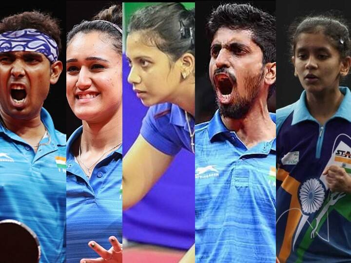 Indian Table Tennis Players in mens Singles Semifinal and Women Doubles Quarterfinal at CWG 2022 CWG 2022 Table Tennis: पुरुष सिंगल्स के सेमीफाइनल में पहुंचे शरत और साथियान, महिला डबल्स की दो भारतीय जोड़ियों की क्वार्टर फाइनल में एंट्री