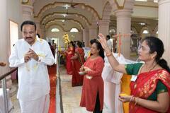 Shrawan 2022: ઉપરાષ્ટ્રપતિ એમ વેકૅયા નાયડુએ કર્યા નાગેશ્વર જ્યોતિર્લિંગના દર્શન