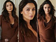 Pregnant Alia Bhatt Looks Gorgeous In Brown Dress As She Flaunts Baby Bump, SEE PICS