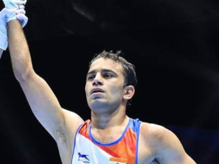 Commonwealth Games 2022: Indian Boxer Amit Pangal Qualifies for Final after beating Zambia player in Semis of Mens 51kg CWG 2022 Boxing CWG 2022 Boxing: காமன்வெல்த் குத்துச்சண்டையில் தங்கமா? வெள்ளியா? : இறுதிப்போட்டிக்கு முன்னேறி அசத்திய அமித் பங்கால் ..