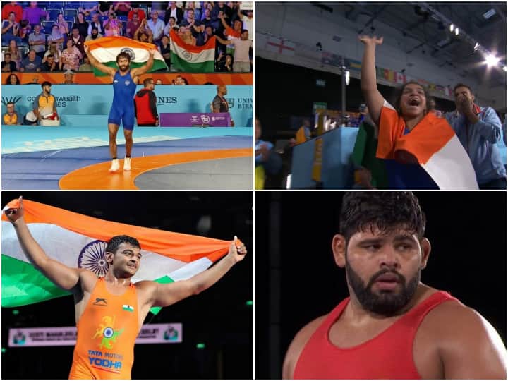 CWG 2022: Wrestlers Dominate Day 8 As India's 'Gold Rush' Continues In Birmingham 