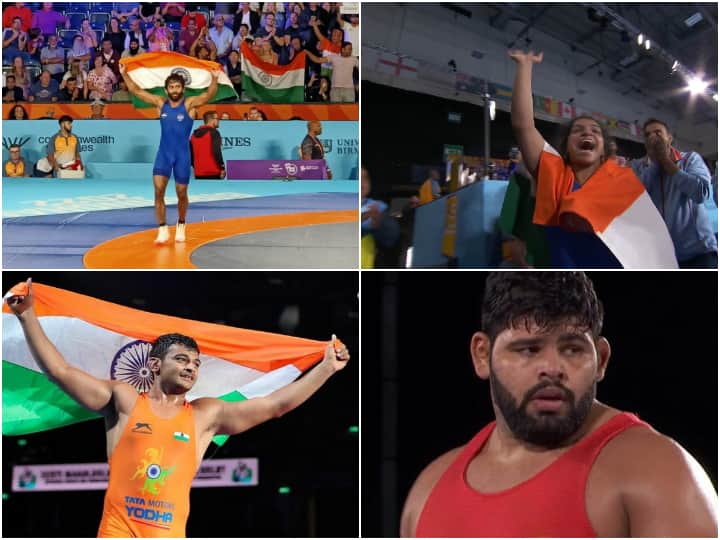 CWG 2022: Wrestlers Dominate Day 8 As India's 'Gold Rush' Continues In Birmingham
