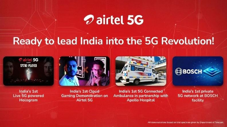 Airtel 5G: ਹੁਣ ਏਅਰਟੈੱਲ 'ਤੇ ਮਿਲੇਗੀ ਸੁਪਰ ਫਾਸਟ ਇਨਟਰਨੈੱਟ ਸਪੀਡ, ਇਸੇ ਮਹੀਨੇ ਸ਼ੁਰੂ ਹੋਏਗਾ 5G