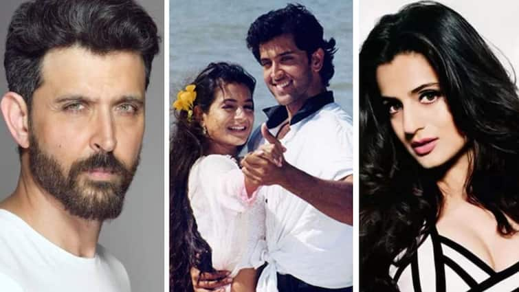 Hrithik Roshan looks unrecognizable in unseen pic with Ameesha Patel, clicked days before Kaho Naa Pyaar Hai, know in details Kaho Naa Pyaar Hai: 'কহো না পেয়ার হ্যায়'র অদেখা ছবি প্রকাশ্যে, হৃত্বিককে দেখলে চিনতে পারবেন?