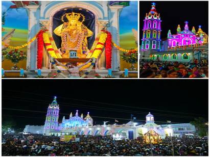 Thoothukudi Thuya Banimaya Mata Thiruvuruva Bhavani  TNN தூத்துக்குடி தூய பனிமய மாதா திருவுருவ பவனி- பல்லாயிரக்கணக்கான பக்தர்கள் பங்கேற்பு