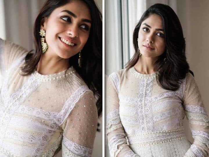 Mrunal Thakur Latest Pics: सीता रमम (Sita Ramam) एक्ट्रेस मृणाल ठाकुर ने हाल ही में लेटेस्ट फोटोशूट कराया है. जिसकी शानदार तस्वीरों को उन्होंने इंटरनेट पर शेयर किया है.