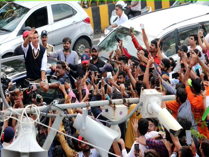 Indore News: Bollywood actor Akshay Kumar promoted the film 'Rakshabandhan' in Indore, बॉलीवुड एक्टर Akshay Kumar ने इंदौर में किया फिल्म 'रक्षाबंधन' का प्रमोशन, बोले- अपना लगता है शहर