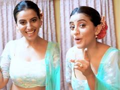 Bhojpuri News: बालों में गजरा लगाए, फूलों सी चमकती नजर आईं Akshara Singh, देखें वायरल वीडियो