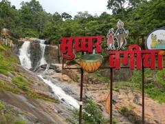 Jashpur Rajpuri Waterfall: सावन में पर्यटकों को बुला रहा रजपुरी जलप्रपात, पहाड़ी, हरे भरे जंगल और भी हैं बहुत कुछ, देखें फोटो