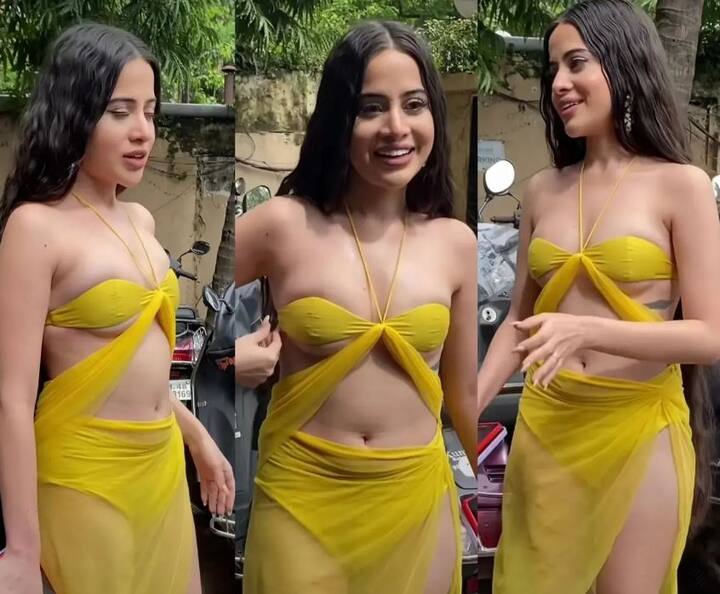 એક્ટ્રેસ અને મોડલ ઉર્ફી જાવેદ પોતાના ડ્રેસિંગને લઈ સતત ચર્ચામાં રહે છે. હાલમાં જ ઉર્ફી ફરી નવા લૂકમાં જોવા મળી છે. આ લૂકમાં ઉર્ફી ખૂબ જ હોટ લાગી રહી છે.