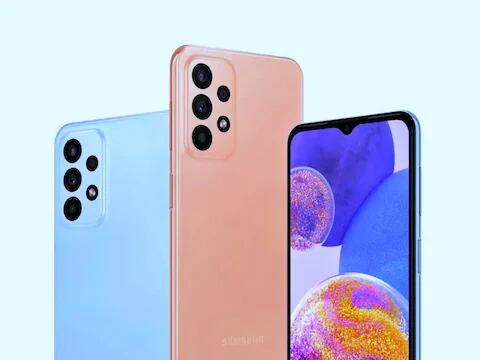 Samsung: ਪਾਵਰਫੁੱਲ ਬੈਟਰੀ ਨਾਲ ਲਾਂਚ ਹੋਇਆ Samsung Galaxy A23 5G ਸਮਾਰਟਫੋਨ, ਜਾਣੋ ਸਪੈਸੀਫਿਕੇਸ਼ਨਸ Samsung galaxy a23 5g smartphone launched powerful battery equipped device Samsung: ਪਾਵਰਫੁੱਲ ਬੈਟਰੀ ਨਾਲ ਲਾਂਚ ਹੋਇਆ Samsung Galaxy A23 5G ਸਮਾਰਟਫੋਨ, ਜਾਣੋ ਸਪੈਸੀਫਿਕੇਸ਼ਨਸ