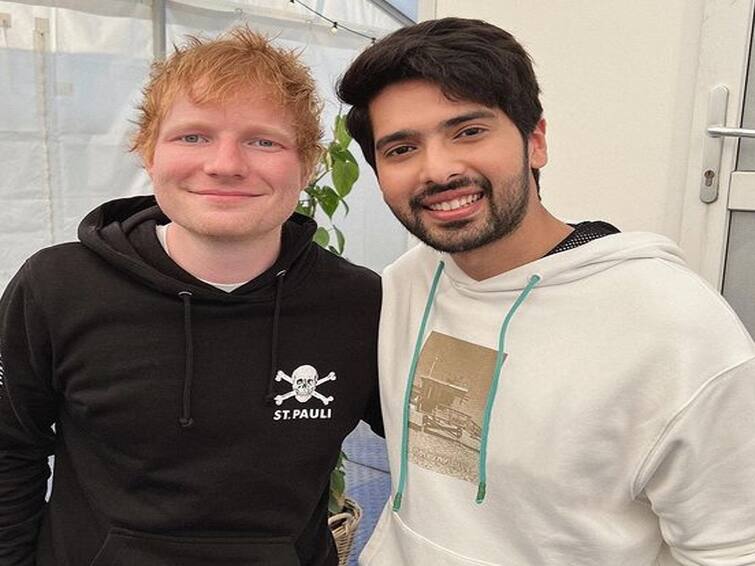 Armaan Maalik shares stage with Ed Sheeran at Denmark Concert Armaan Maalik : பிரிட்டீஷ் பாப் பாடகர் எட் ஷீரனுடன் மேடையைப் பகிர்ந்து கொண்ட இந்திய பாடகர் அர்மன் மாலிக்!