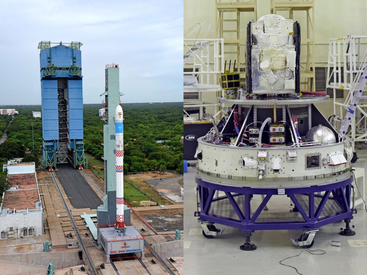 ISRO Maiden SSLV-D1 Mission Launched Carries Earth Observation Satellite AzaadiSAT Developed By Students