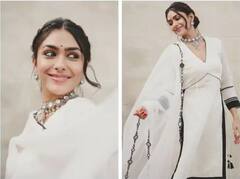 Mrunal Thakur Pics: ਵ੍ਹਾਈਟ ਡ੍ਰੈੱਸ 'ਚ ਅਪਸਰਾ ਜਿਹੀ ਲੱਗੀ ਮਰੁਣਾਲ ਠਾਕੁਰ , ਐਥਨਿਕ ਲੁੱਕ 'ਚ 'ਸੀਤਾ ਰਾਮਮ' ਅਦਾਕਾਰਾ ਨੇ ਵਧਾਈ ਫੈਨਜ਼ ਦੀ ਧੜਕਨ