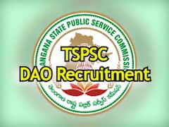 TSPSC Notification: తెలంగాణలో DAO పోస్టుల భర్తీకి నోటిఫికేషన్, పూర్తి వివరాలు ఇలా!