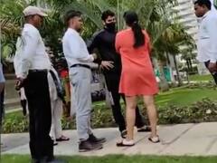 Shrikant Tyagi Case: ओमैक्स सोसाइटी में गुंडे भेजने का आरोप, पुलिस के खिलाफ नारेबाजी, BJP सांसद बोले- मेरे लिए ये शर्म की बात