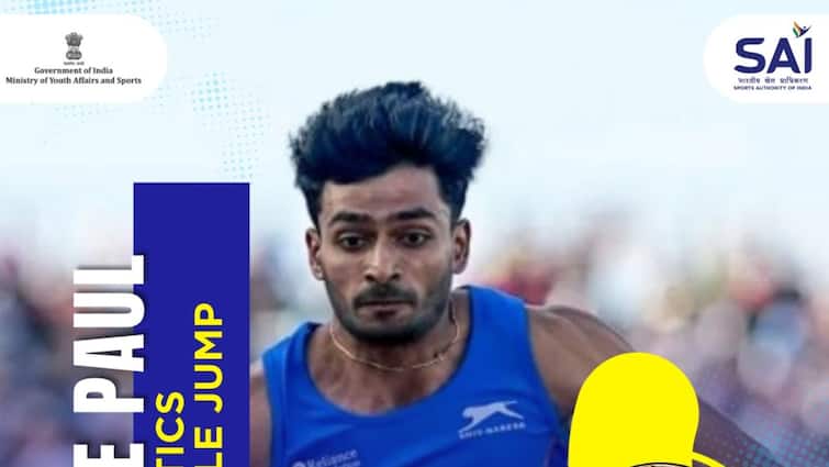 CWG 2022: Eldhose Paul Creates history by winning India's first ever gold in men's Triple Jump CWG 2022, Triple Jump: প্রথম ভারতীয় ট্রিপল জাম্পার হিসাবে সোনা জয় এল্ডহোসের, রুপো পেলেন আব্দুল্লা