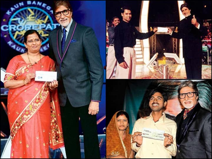 Kaun Banega Crorepati Winners List: टीवी का पॉपुलर गेम शो 'कौन बनेगा करोड़पति' नए सीजन 14 के साथ 7 अगस्त से शुरू हो चुका है. साल 2000 में लॉन्च हुए इस ने 22 साल तक छोटे परदे पर दर्शकों का मनोरंजन किया है. बीते 13 सीजन में कई ऐसे कंटेस्टेंट्स ऐसे आए, जो बिग बी के सामने हॉट सीट पर बैठे और कम से कम एक करोड़ रुपए अपने साथ लेकर लौटे. आइए जानते हैं ऐसे ही करोड़पति कंटेस्टेंट्स के बारे में-