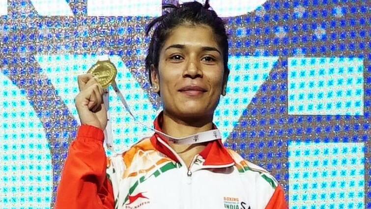 India Boxer Nikhat Zareen Wins Gold Medal in 48-50 Kg flyweight category CWG Boxing CWG 2022: निखत झरीनची 'सुवर्ण' कामगिरी, दिवसभरातील तिसरं सुवर्णपदक, भारताची पदकसंख्या 48 वर