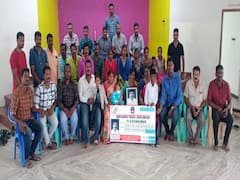 உயிரிழந்த காவலரின் குடும்பத்திற்கு பக்கபலம்.. 24 லட்சம் நிதியுதவி.. உசிலம்பட்டியில் நெகிழ்ச்சி..