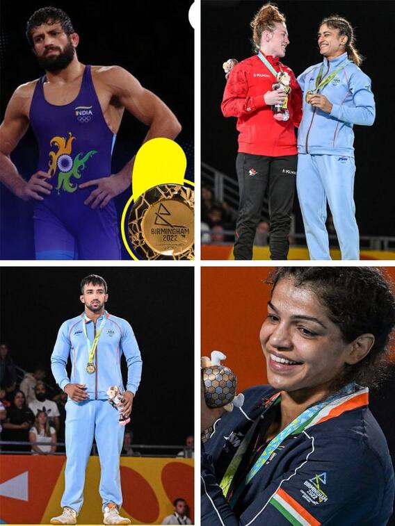 కుస్తీ పట్టారు - 6 స్వర్ణాలు సహా 12 పతకాలు తెచ్చారు!