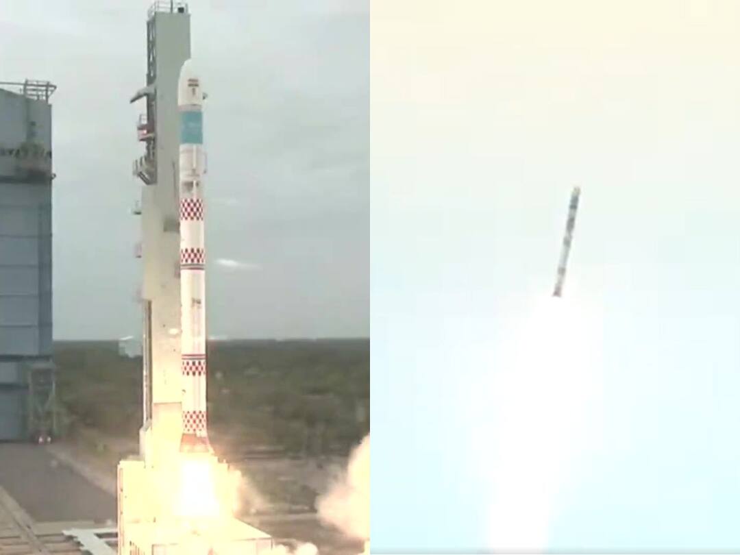 SSLV-D1: ISRO launches its smallest rocket SSLV carrying AzaadiSAT SSLV Launch: అంతరిక్షంలోకి దూసుకెళ్లిన ఎస్ఎస్ఎల్వీ డి1 రాకెట్, ఆఖరి స్టేజ్‌లో ట్విస్ట్ - ఏం జరిగిందంటే