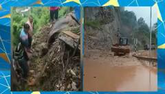 કર્ણપ્રયાગમાં આકાશી આફત,ભુસ્ખલનથી ગૌશાળા જમીનદોસ્ત