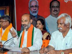 'No Courage To Face PM Modi...', Telangana BJP Chief Sanjay Slams CM As KCR Skips NITI Aayog Meeting