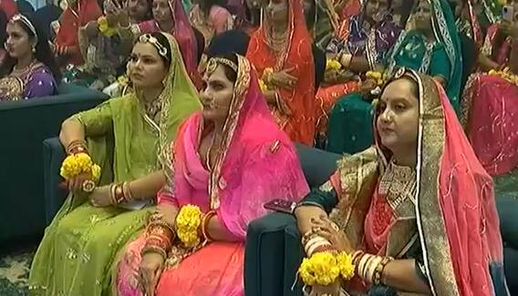 રાજપૂત સમાજની બહેનોનું આયોજન, તલવાર રાસ, ગોમાર આયોજન