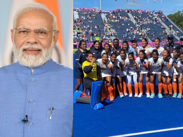 Commonwealth Games 2022: PM Modi congratulated women hockey team for winning bronze on twitter CWG 2022: भारतीय महिला हॉकी टीम के ब्रॉन्ज मेडल जीतने पर पीएम मोदी ने दी बधाई, कहा- टीम पर गर्व