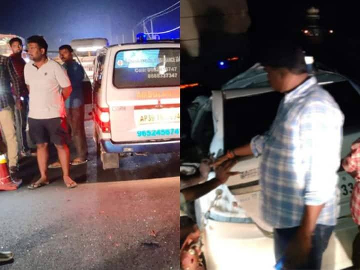 Andhra Pradesh: Five Killed As Car Rams Into Truck In Prakasam District Andhra Pradesh: Five Killed As Car Rams Into Truck In Prakasam District