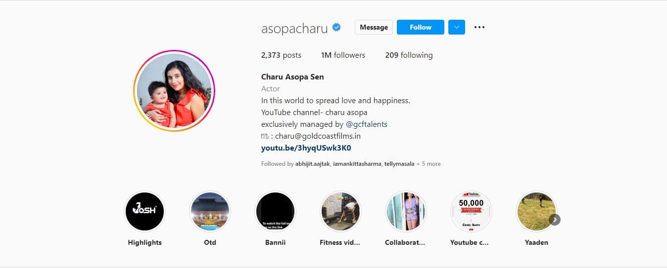 Charu Asopa ने इंस्टाग्राम पर बदला अपना सरनेम, क्या राजीव सेन के साथ हो गया है पैचअप?