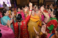 CM Maan ਦੀ ਪਤਨੀ ਨੇ ਗਿੱਧਾ ਪਾ ਕੇ ਬੰਨਿਆ ਰੰਗ,Sangrur 'ਚ ਤੀਆਂ ਮੌਕੇ ਲੱਗੀਆਂ ਰੌਣਕਾਂ