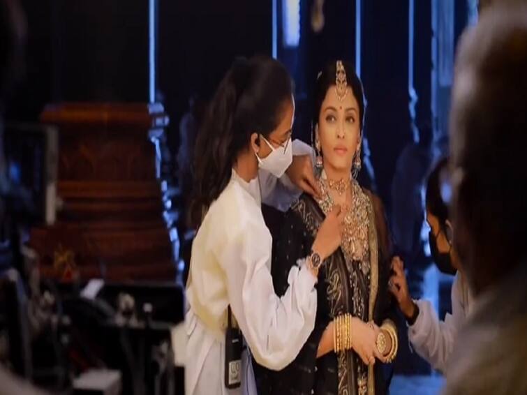 Lyca Productions Releases behind the scenes from Ponniyin selvan making Ponniyin Selvan BTS : சோழ தேச ராணிகளுக்கே நகைகளை ஸ்பான்ஸர் செய்த தனியார் நிறுவனம்