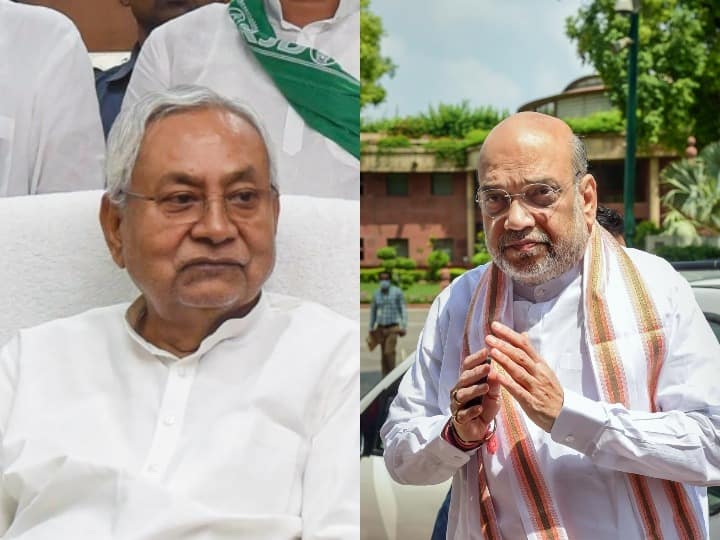 Amidst the political stir, there was talk on the phone between CM Nitish Kumar and Amit Shah