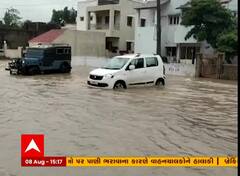 બનાસકાંઠા: ડીસામાં વરસાદથી નીચાણવાળા વિસ્તારોમાં ભરાયા પાણી
