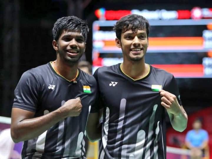 बैडमिंटन में सात्विकसाईं और चिराग की जोड़ी ने किया कमाल, भारत की झोली में आया 21वां गोल्ड Satwik Sai Raj Rankireddy Chirag Shetty Wins Gold CWG 2022 Men Double in Badminton बैडमिंटन में सात्विकसाईं और चिराग की जोड़ी ने किया कमाल, भारत की झोली में आया 21वां गोल्ड