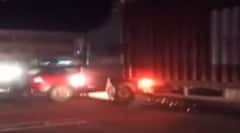 સમાજવાદી પાર્ટીના જિલ્લા અધ્યક્ષની કારને ટ્રકે ઢસેડી 500 મીટર સુધી, જોઈ લો આ વીડિયો